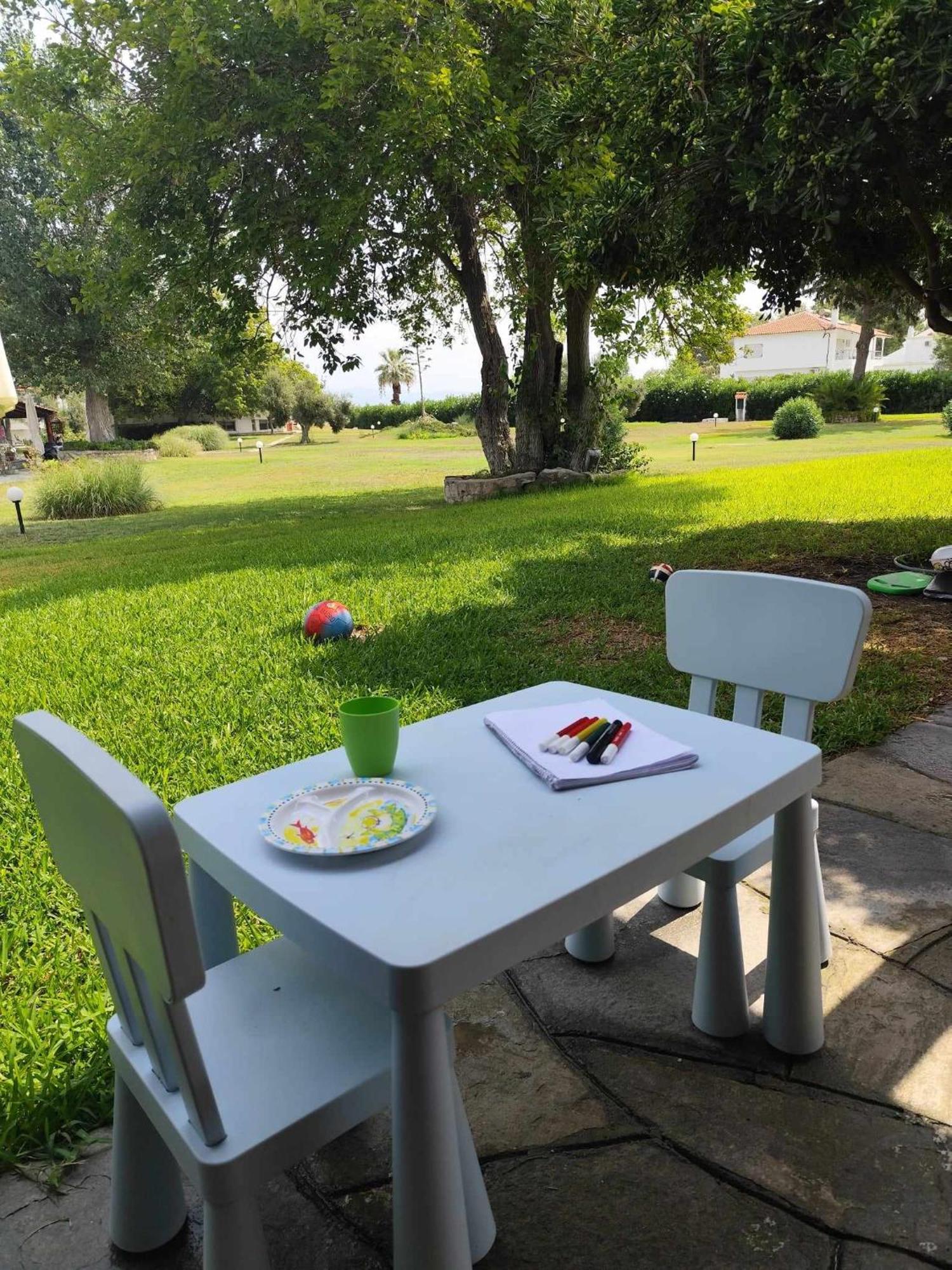 Andromeda Shell House Villa Pefkochori Exterior foto